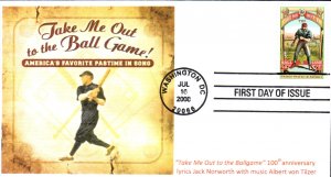 #4341 Take Me Out to the Ballgame GG FDC