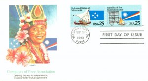 RK50-0133 MARSHAL ISLANDS 381 FIRST DAY COVER BIN $3.00