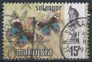 Selangor 1971 - 15c Litho - SG151 used