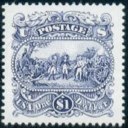 2590 Surrender at Saratoga F-VF MNH single stamp