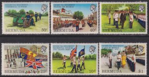 1982 Bermuda Military Regiments complete set MNH Sc# 423 / 428 CV $9.30 Stk #1