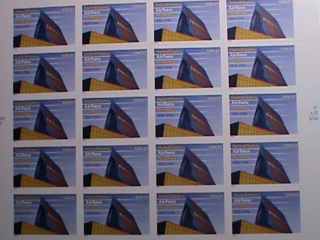 ​UNITED STATES-2004-SC#3838- 50TH ANNIVERSARY-U.S. AIR FORCE ACADEMY MNH SHEET