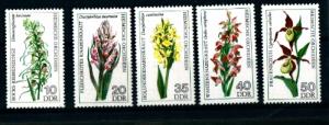 GERMANY - EAST DDR - Flowers - VFU