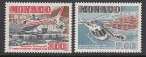 Monaco 1730-1 mnh 