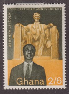 Ghana 41 Lincoln Memorial and President Kwame Nkrumah 1959