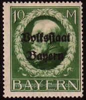 Bavaria #154 Mint - 1919 10m. - Emperors