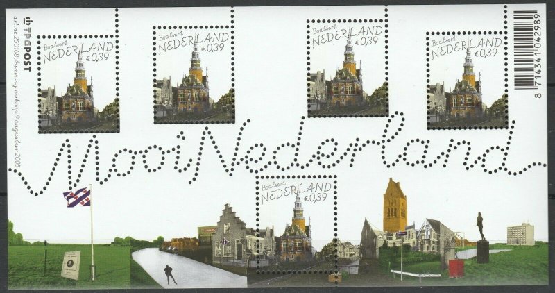 Netherlands 2005 Architecture, Boalsert MNH sheet