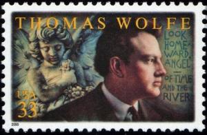 SC#3444 33¢ Thomas Wolfe Single (2000) MNH