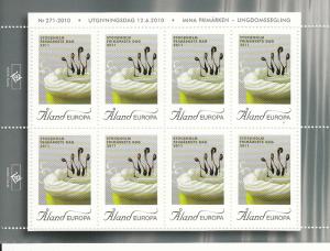 Aland 2011 Complete set of 12 Exhibition Stamps for Stamp Show Cities - sheets