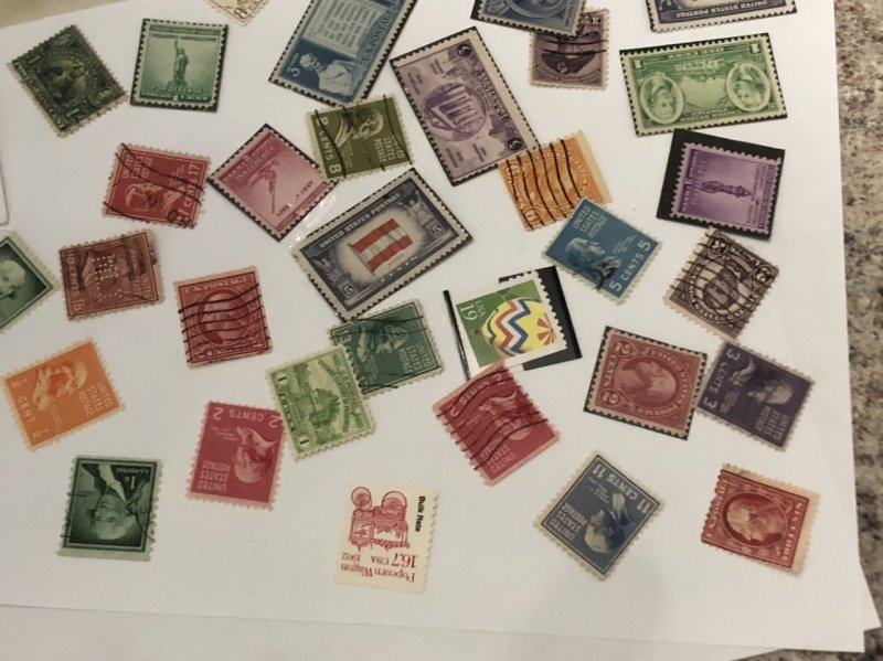 W.W. Stamps In Glassine’s Some Old US Revenue + Lots Of Other Countries