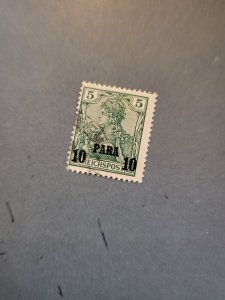 Stamps German Offices in Turkey Scott #25 used