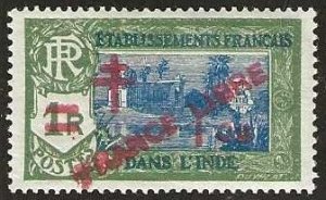 French India, Sc. 198,  mint, hinged. 1943. (F605)