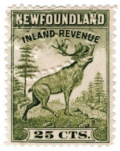 (I.B) Canada Revenue : Newfoundland Inland Revenue 25c