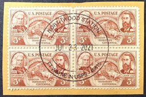 US #964 used Block of 4
