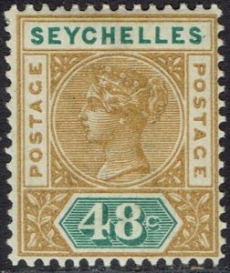 SEYCHELLES 1890 QV 48C
