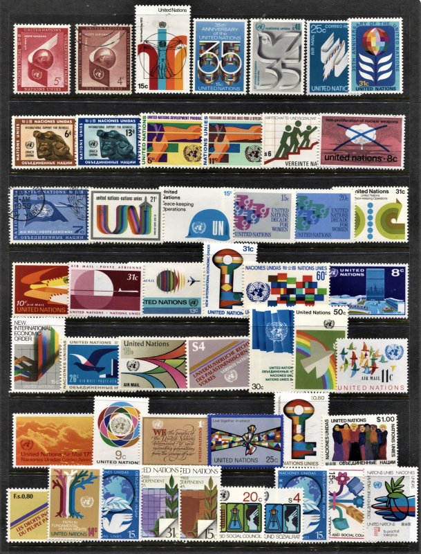 STAMP STATION PERTH United Nations #48 Mint / Used Selection - Unchecked