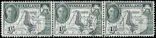 NYASALAND PROTECTORATE   #76 USED STRIP OF 3  (1)