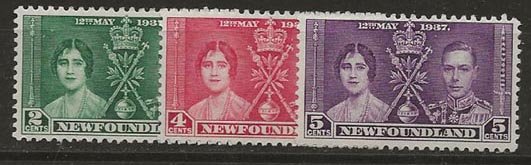 Dollar Special. Newfoundland 230-232 h