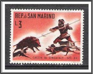 San Marino #479 Hunting Scenes MH