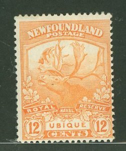 Newfoundland #123 Unused Single