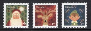 Canada 3308a-c Singles from Souvenir Sheet VF MNH