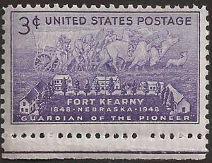 # 970 MINT NEVER HINGED FORT KEARNY