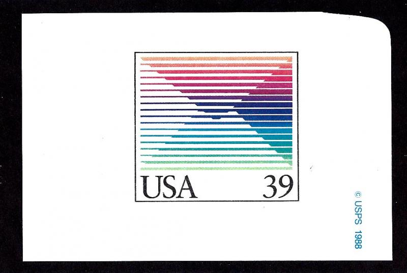 #UC61 Mint... Airmail Cut Square... SCV $1.25