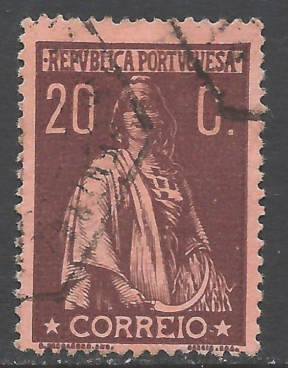 PORTUGAL 225 VFU VERY SCARCE Z4894