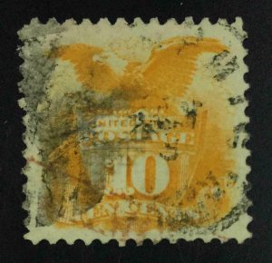 MOMEN: US STAMPS #116 USED LOT #54329