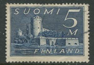 Finland - Scott 177 - Castle in Savonlinna -1930- FU - Single 5m Stamp