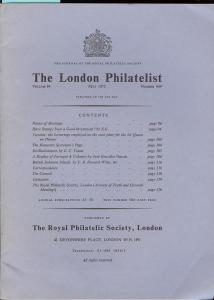 The London Philatelist: Vol. 84, Number 989,