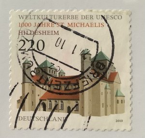 Germany 2010 Scott 2561 used - 220c, UNESCO site, St Michael's Church Hi...