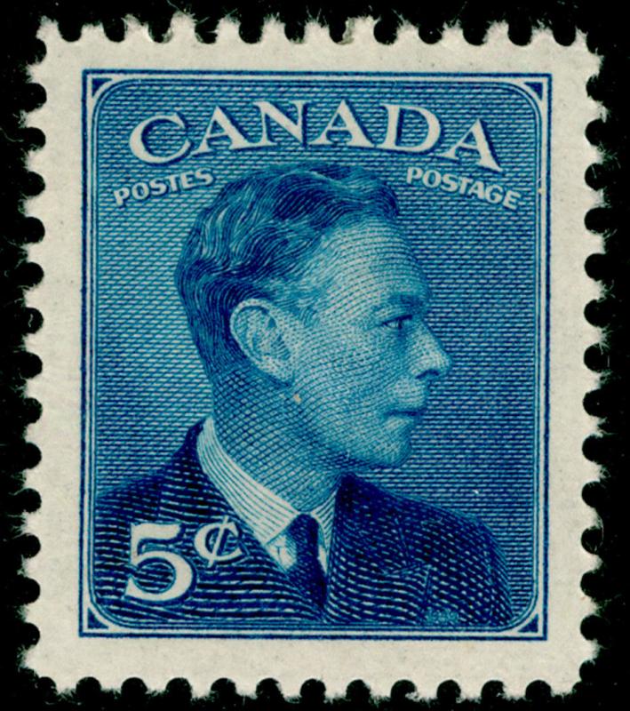 CANADA SG418, 5c blue, M MINT.