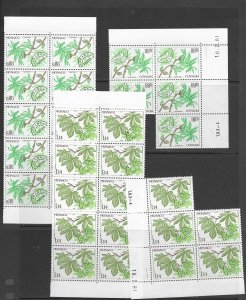 Monaco 1205,8,13,17,1206,10,14,18 MNH cpl for yr issued x15, vf  2020 CV $126.75