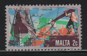 Malta 594 Ship Building 1981