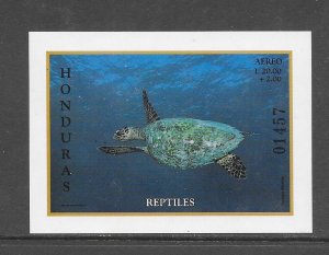 HONDURAS #C1038 TURTLE S/S MNH