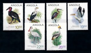 [75608] Angola 1984 Birds Oiseaux Uccelli  MNH 701-706