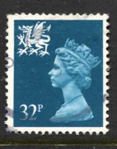 STAMP STATION PERTH Wales #WMH54 QEII Definitive Used 1971-1993