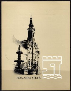 1980 Austria Commemorative Folder 1000th Anniversary Of Steyr