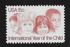 SC# 1772 - (15c) - International Year of the Child MNH single