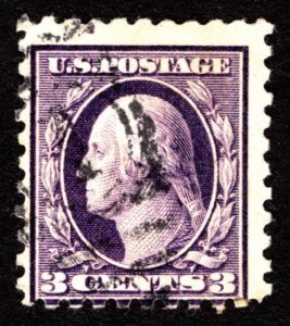 1914, US 3c, Washington, Used, Sc 426