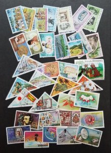 GRENADA Used CTO Stamp Lot Collection T5195