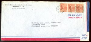 U.S. Scott 815(3) on on Air Mail Cover to England