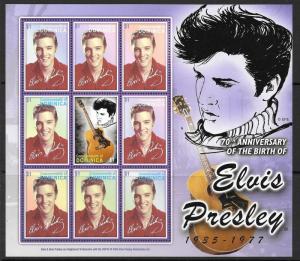 DOMINICA SG3433a 2005 ELVIS PRESLEY SHEETLET MNH