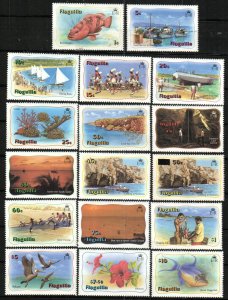 Anguilla Stamp 463-479  - Definitive set of 1982