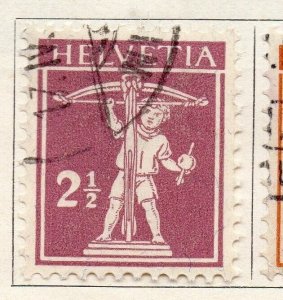 Switzerland 1916 Early Issue Fine Used 2.5c. 127677