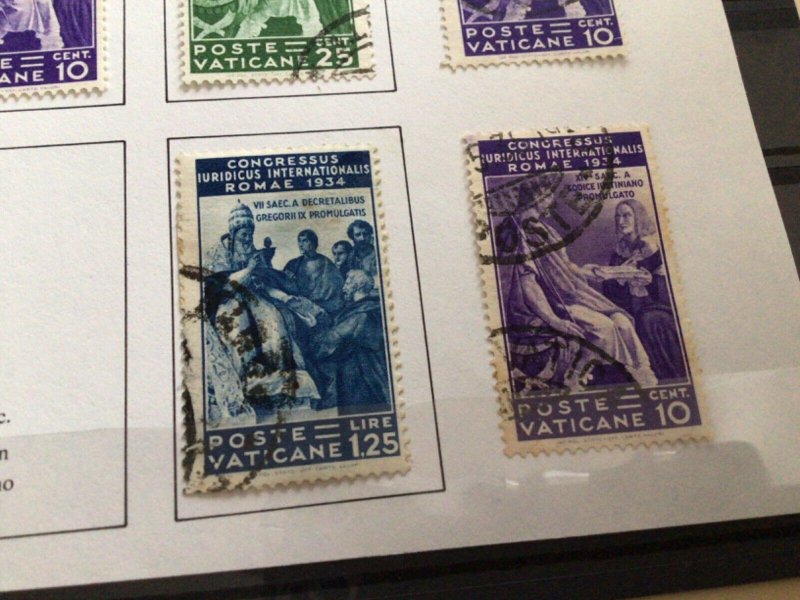 Vatican City 1935  used stamps  A18940