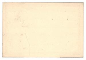 Italy Postal Stationery Card 1880s HG 1 Early Classic Unused