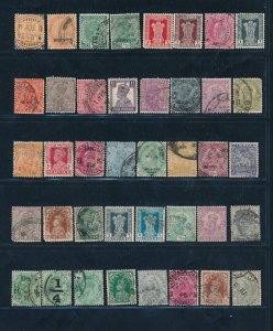 D389897 India Nice selection of VFU Used stamps
