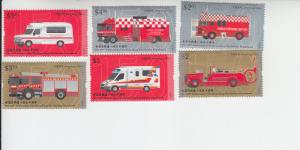 2018 Hong Kong Fire Services (6) (Scott 1923-28) MNH